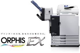 インクジェットはがき印刷が得意なインクジェットカラー印刷機EX9050です。